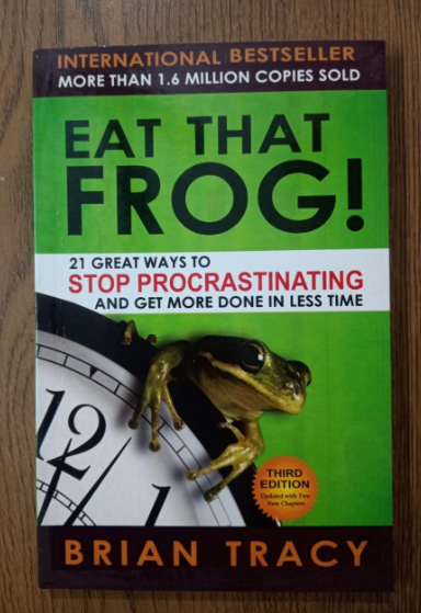 Eat that frog brian tracy summary cover