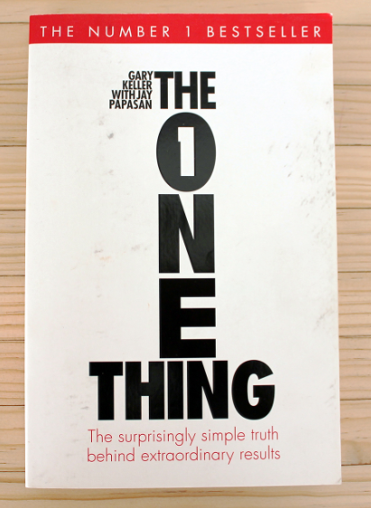 The one thing gary keller jay papasan summary cover