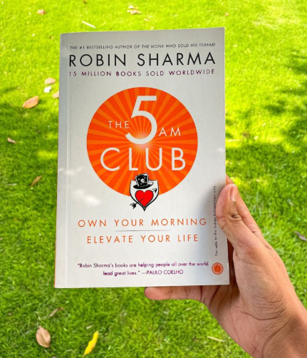 The 5am club robin sharma book summary cover
